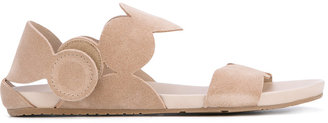 Pedro Garcia Jeanne flat sandals - women - Leather/Suede/rubber - 37.5