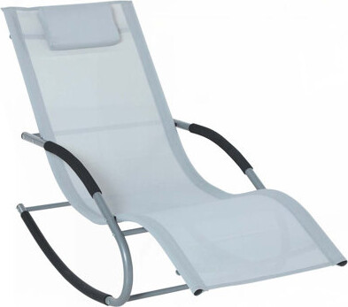 Zero Gravity Rocking Chair Outdoor Chaise Lounge Chair