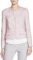 Thumbnail for your product : Basler Zip Front Printed Jacket
