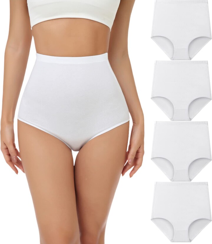FLADY Menstrual Underwear Period Pants Leak Proof Cotton Briefs Period  Knickers Pack of 4 Pants