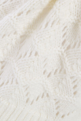 Velvet by Graham & Spencer Nola pointelle-knit sweater