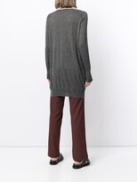Thumbnail for your product : Céline Pre-Owned Pre-Owned Sheer Panel Fine Knit Dress