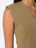 Thumbnail for your product : Gloria Coelho Shoulder-Pad Cut-Out Top