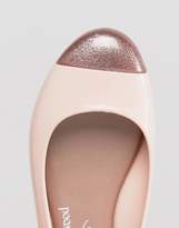 Thumbnail for your product : Melissa Rose Glitter Charlie Flat Shoes