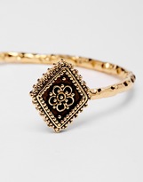 Thumbnail for your product : Vanessa Mooney Diamond Lace Gold Cuff Bracelet