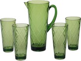 Thumbnail for your product : Certified International Green Diamond Acrylic 5-Pc. Drinkware Set