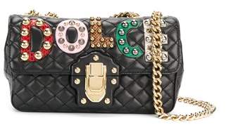 Dolce & Gabbana Dolce E Gabbana Women's Black Leather Shoulder Bag.