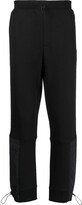 Thumbnail for your product : HUGO BOSS Logo-Patch Toggle-Fastening Joggers