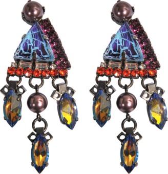 Erickson Beamon Multicolored earrings