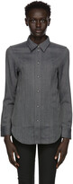 Thumbnail for your product : Totême Grey Wool Slim Shirt
