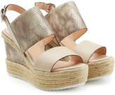 Thumbnail for your product : Steffen Schraut Leather Wedges