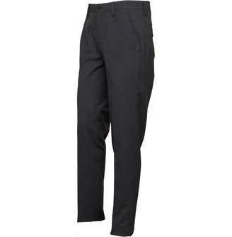 French Connection Mens Regular Fit Formal Trousers Charcoal