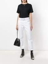 Thumbnail for your product : Off-White belted cropped jeans