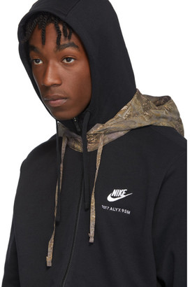 Alyx Black Nike Edition Double Hood Zip Hoodie