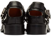 Thumbnail for your product : Toga Virilis Black Leather Slip-On Loafers