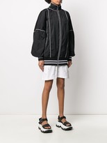 Thumbnail for your product : Frankie Morello Contrasting Trim Jacket