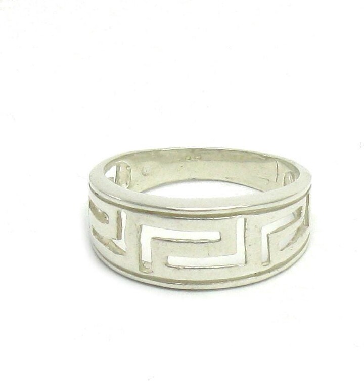 Etsy Sterling Silver Greek Style Ring Meanders Stamped 925 Nickel Free