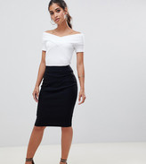 Thumbnail for your product : ASOS Petite DESIGN Petite high waisted pencil skirt