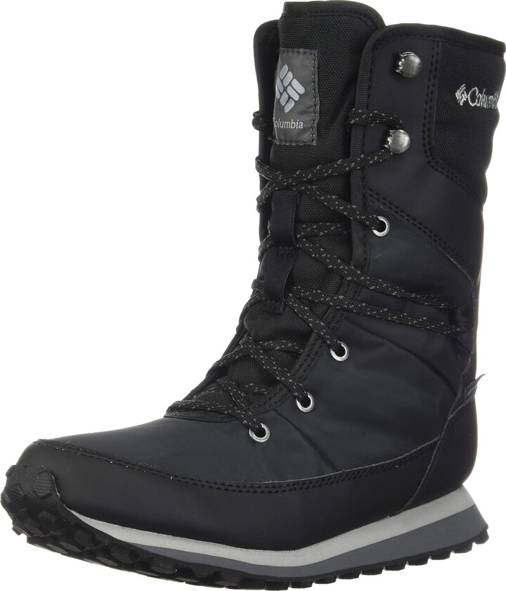black snow boots womens uk