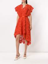 Thumbnail for your product : Tufi Duek lace belted dress