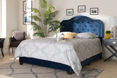 Ballian Tufted Upholstered Low Profile Storage Standard Bed