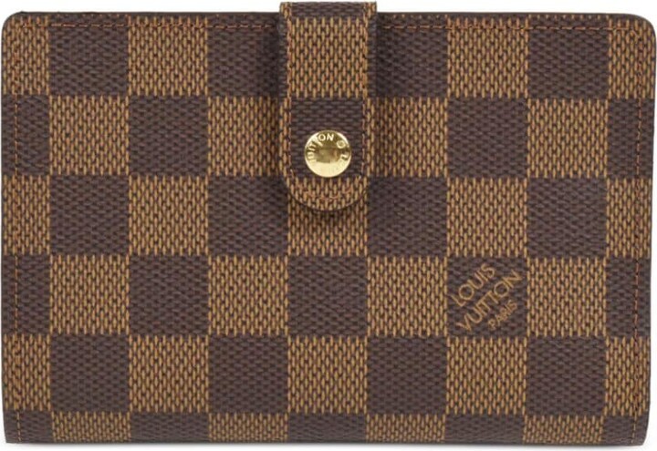 Pre-owned Louis Vuitton 2005 Marco Wallet In Brown