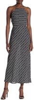 Thumbnail for your product : Emory Park Chain Print Lace Back Woven Dress
