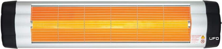 UFO S-15 Wall Mounted Infrared Heater, 1500-Watt, Thermostat, Energy Efficient Heater