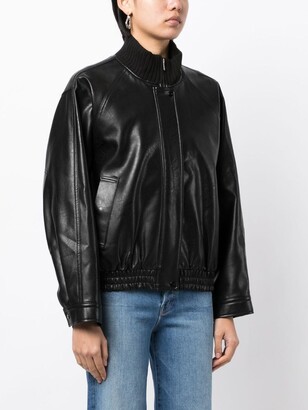fiction tokyo ❤︎ Faux Leather Blouson ウォッシュレザーブルゾン /Faux Leather Blouson | FICTION TO