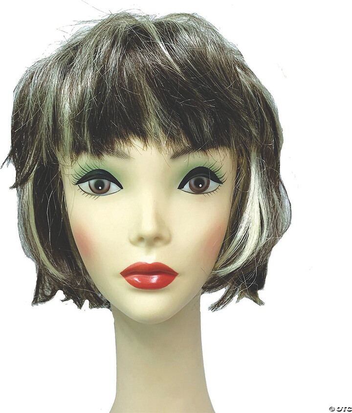 Fun World Womens Choppy Layered Short Brown Wig