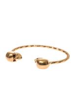 Thumbnail for your product : Alexander McQueen Twin skull bangle