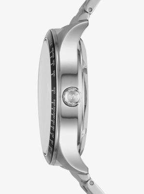Michael Kors Oversized Merrick Silver-Tone Watch