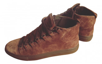 spejder amme assimilation Balenciaga Arena Brown Suede Trainers - ShopStyle Sneakers & Athletic Shoes