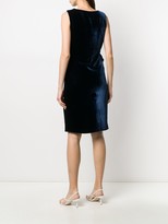 Thumbnail for your product : LANVIN Pre-Owned 2008 Fitted Velvet Dress