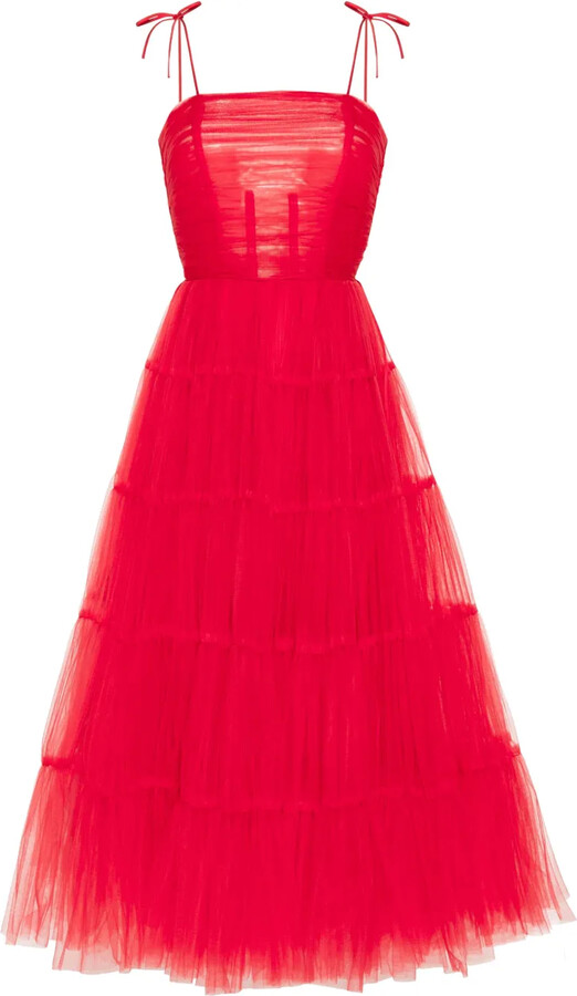 Ana Radu Tiered Maxi Dress