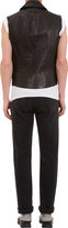Thumbnail for your product : Barneys New York Multi-Zip Leather Moto Vest