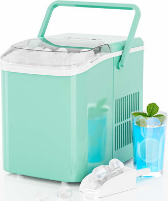 Smugdesk.com 26.5 Lb. Daily Production Bullet Clear Ice Portable Ice Maker