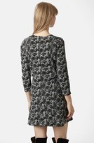 Thumbnail for your product : Topshop Jacquard Overlay Dress