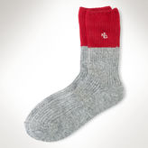 Thumbnail for your product : Ralph Lauren Soft Embroidered Trouser Socks