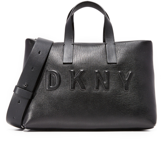 DKNY Debossed Logo Tote