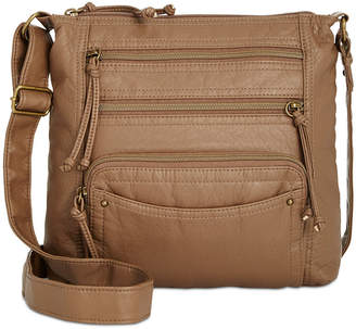 Style and Co Kenza Washed Crossbody, Created for Macy's