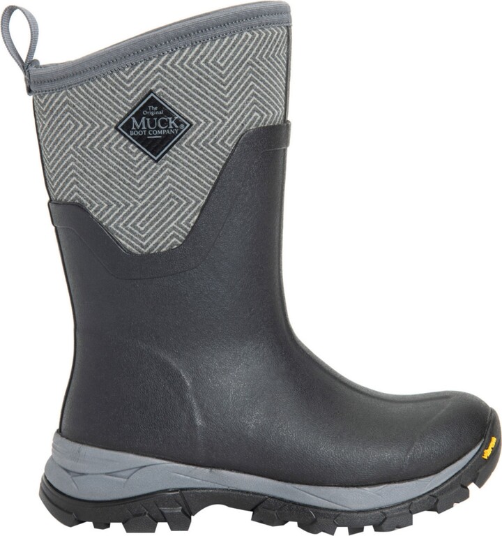 Muck Women's Arctic Ice Mid Boot + Vibram Arctic Grip A.t.