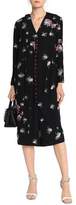 Thumbnail for your product : Marc Jacobs Crystal-detailed Fil Coupe Crepe De Chine Midi Dress