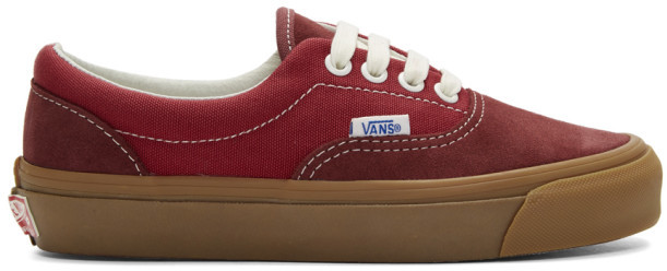 vans red sole