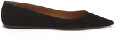 Thumbnail for your product : Whistles Brigette Suede Flat Point Pump