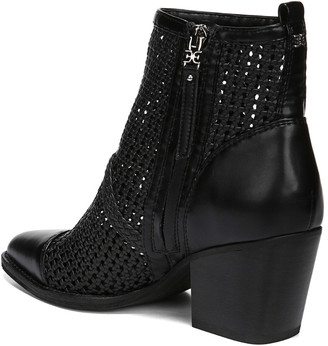 elita woven cap toe bootie