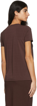 MAX MARA LEISURE Brown Giara T-Shirt