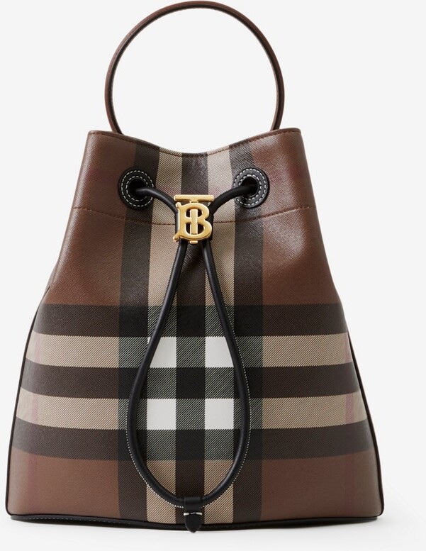 Burberry Small TB Bucket Bag ShopStyle