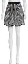 Thumbnail for your product : Intermix Textured Pattern Mini Skirt