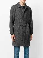 Thumbnail for your product : Paltò belted single breasted coat